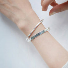 Elegant 925 Sterling Silver Adjustable Bangle
