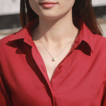 Four Claw Moissanite CZ 925 Sterling Silver Necklace