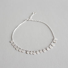 Elegant 925 Sterling Silver Adjustable Anklet