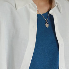 Girl's Heart 925 Sterling Silver Necklace