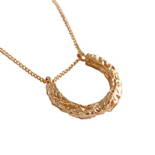 Classic Geometric Semicircle 925 Sterling Silver Necklace