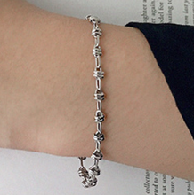 Honey Moon Lover 925 Sterling Silver Promise Bracelet