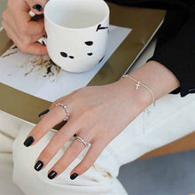 Classic 925 Sterling Silver Cross Bracelet