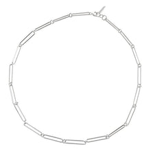 Fashion Hollow Chain 925 Sterling Silver Choker Necklace
