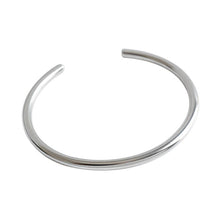 Elegant 18K Gold-Plated 925 Sterling Silver Open Bangle