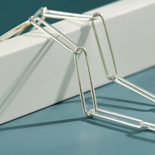 Hollow Chain 925 Sterling Silver Necklace