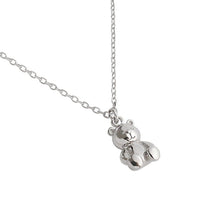 Cute Mini Bear 925 Sterling Silver Necklace