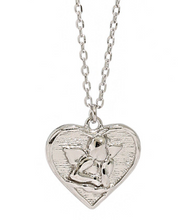 Gift Angel Heart 925 Sterling Silver Necklace