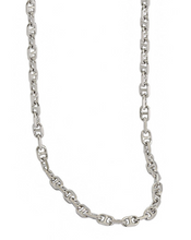 925 Sterling Silver Choker Pig Nose Chain Necklace