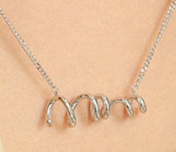 Irregular 925 Sterling Silver Necklace with 18K Plating