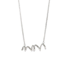 Irregular 925 Sterling Silver Necklace with 18K Plating