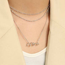 Irregular 925 Sterling Silver Necklace with 18K Plating