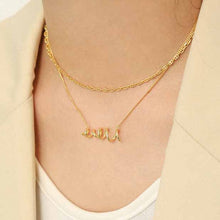 Irregular 925 Sterling Silver Necklace with 18K Plating