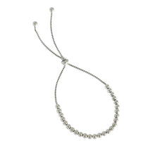 925 Sterling Silver Simple Beads Adjustable Bracelet