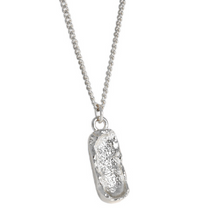 Irregular Peanut 925 Sterling Silver Necklace