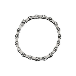 Vintage 925 Sterling Silver Bicycle Chain Bracelet