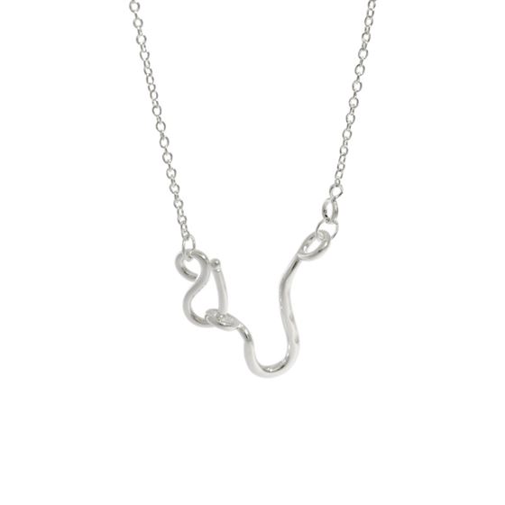 Sterling Silver Fashion Chain Link Necklace