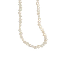Fashion Baroque Freshwater Pearl Necklace in 925 Sterling Silver