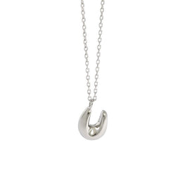 Gift U Shape 925 Sterling Silver Necklace