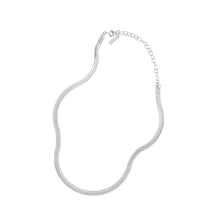 Minimalist 925 Sterling Silver Snake Chain Choker Necklace