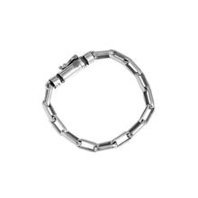 Men's Vintage Hollow Chain 925 Sterling Silver Bracelet