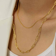 Minimalist Twisted Chain 925 Sterling Silver Necklace