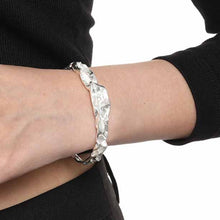 Fashion Irregular Open Bangle in 925 Sterling Silver