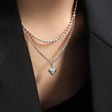 Fashion Beads 925 Sterling Silver Necklace