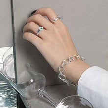 Hollow Chain 925 Sterling Silver Bracelet