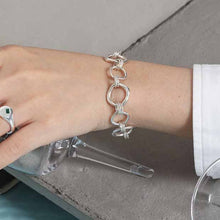 Hollow Chain 925 Sterling Silver Bracelet