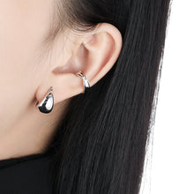 Girl Fashion Knot 925 Sterling Silver Non-Pierced Earring (Single)