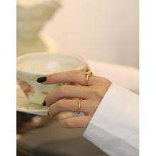 Simple Irregular Wave 925 Sterling Silver Ring