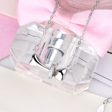 Bones Circle Solid 925 Sterling Silver Necklace