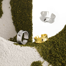 Fashion Irregular Wave Mini Baguette Ring in 925 Sterling Silver