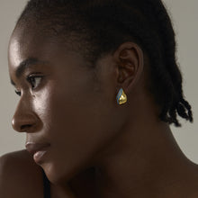 Sophisticated 999 Pure Silver Waterdrop Statement Stud Earrings