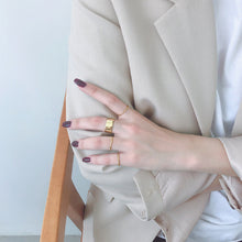 Minimalist Adjustable 925 Sterling Silver Ring