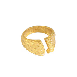 Adjustable 925 Sterling Silver Irregular Geometry Ring