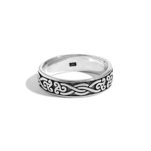 Vintage 925 Sterling Silver Antique Pattern Ring
