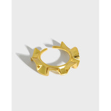 Bridesmaid Irregular Wave Sunshine Adjustable Ring