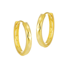 Office Casual Rhombus Carved 925 Sterling Silver Hoop Earrings