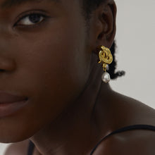 Trendy 999 Pure Silver Irregular Hollow Knots Earrings