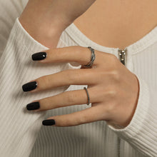 Vintage 925 Sterling Silver Antique Beads Ring