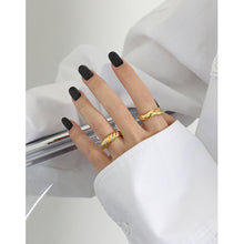 Twisted Wide 925 Sterling Silver Adjustable Ring