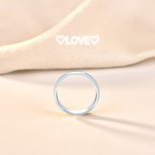 Anniversary Heart Love Letters Ring - 925 Sterling Silver