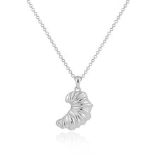 Irregular Croissant 925 Sterling Silver Necklace