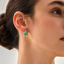 Sophisticated 999 Pure Silver Waterdrop Statement Stud Earrings