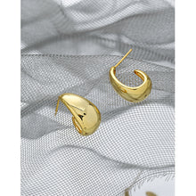 Minimalist Geometric Oval S925 Pure Silver Ear Nail