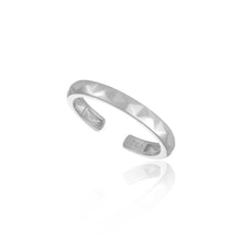 Adjustable 925 Sterling Silver Rhombus Carved Ring