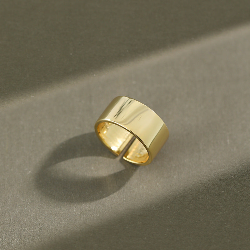 Minimalist Adjustable 925 Sterling Silver Ring