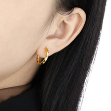 Office Casual Rhombus Carved 925 Sterling Silver Hoop Earrings